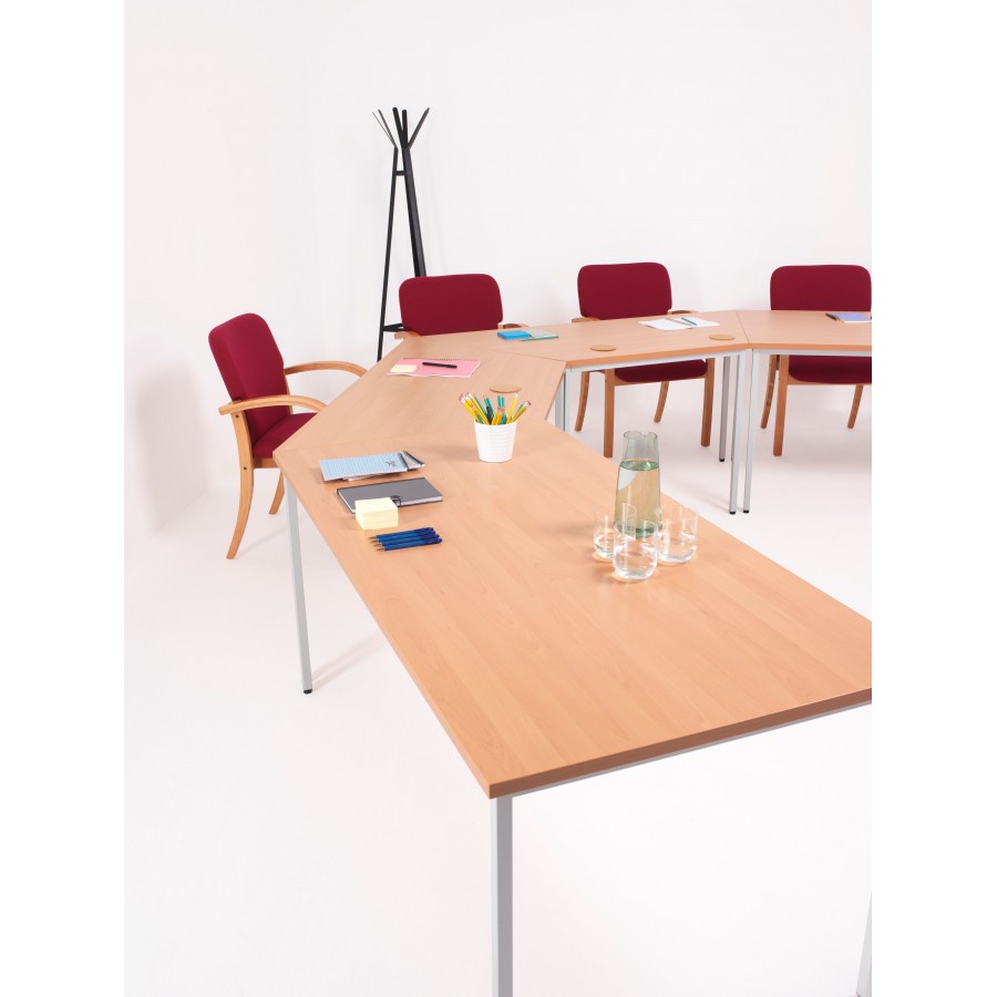 Olton 18 Trapezoidal Meeting Table